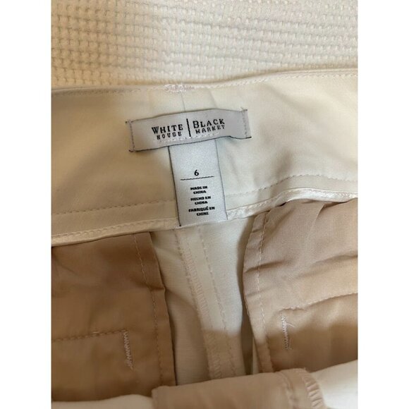 White House Black Market Women's Pants Size‎ 6 Cotton Spandex Blend - Picture 4 of 6